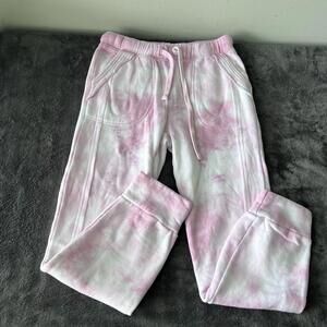 Women's Free People Movement Work-it Out Jogger in Pink Tie Dye Size XS